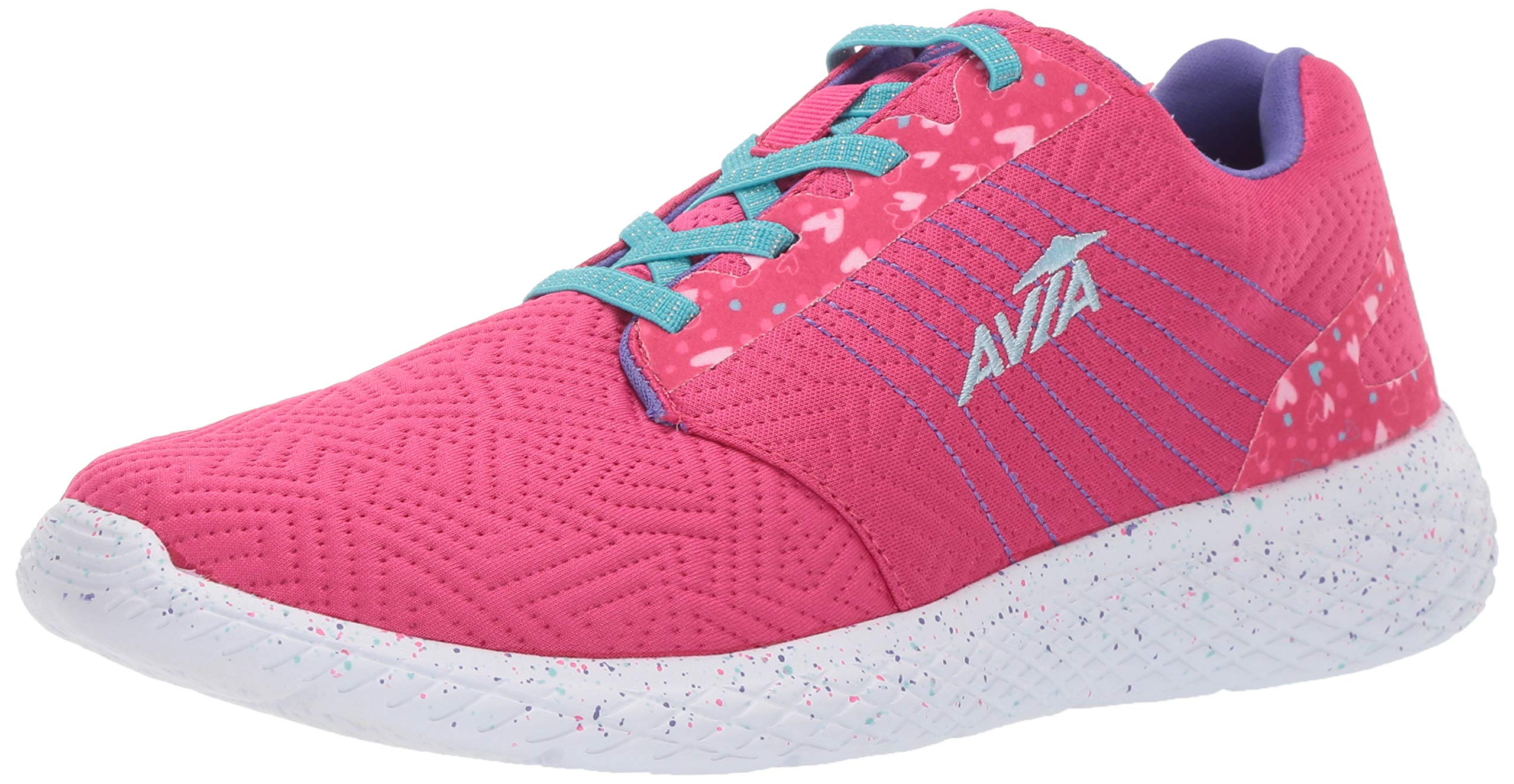 AVIA Little Kid Avi-Kismet Sneaker, Pink, 11 Medium US Little Kid