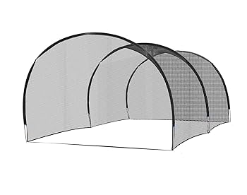 Amazon | バッティング ゲージ 大型にバッティングティー付き