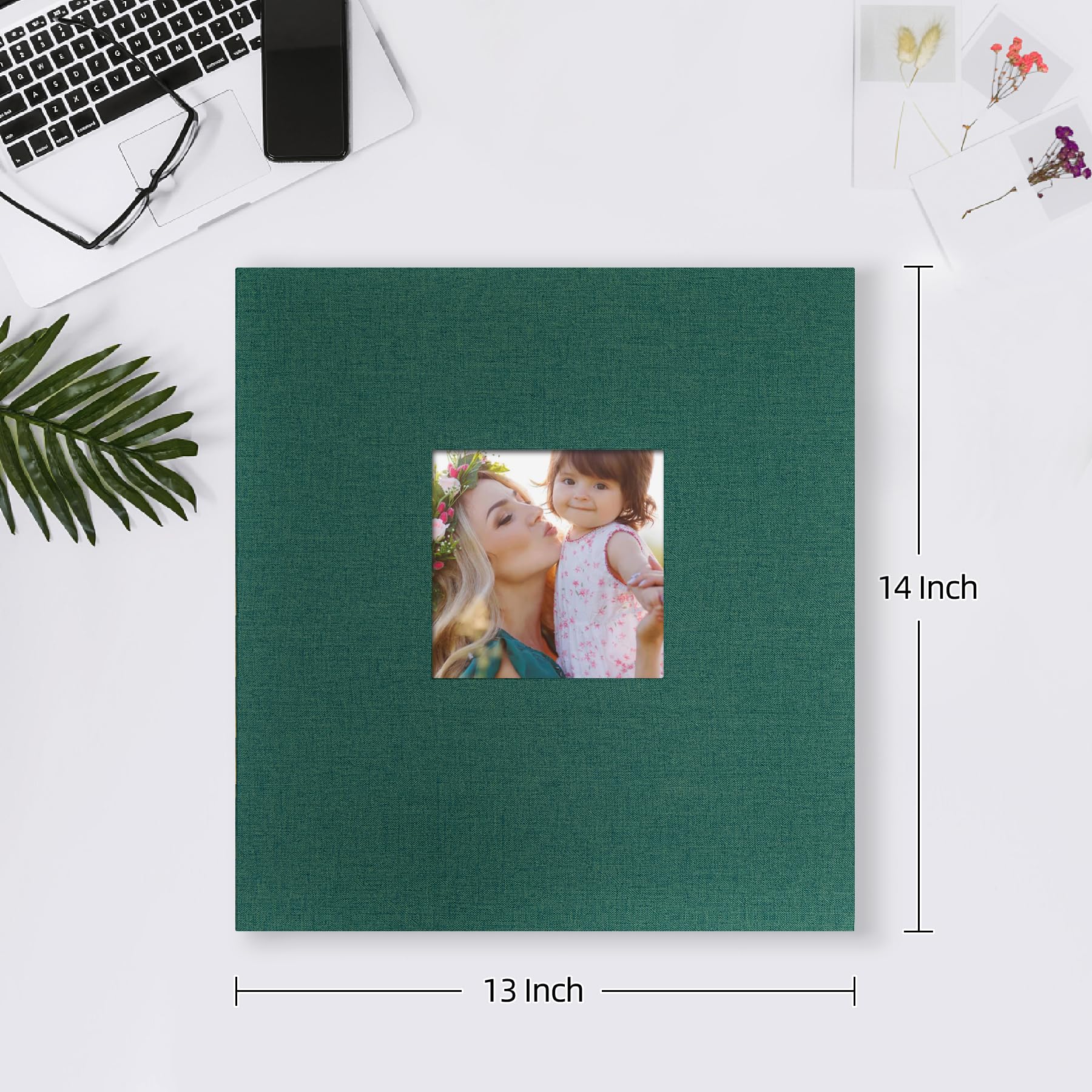 Album Fotografico 10x15 Cm 1000 Foto - Copertina In Lino Rossa, 200 Pagine, Per Matrimonio, Famiglia - 5