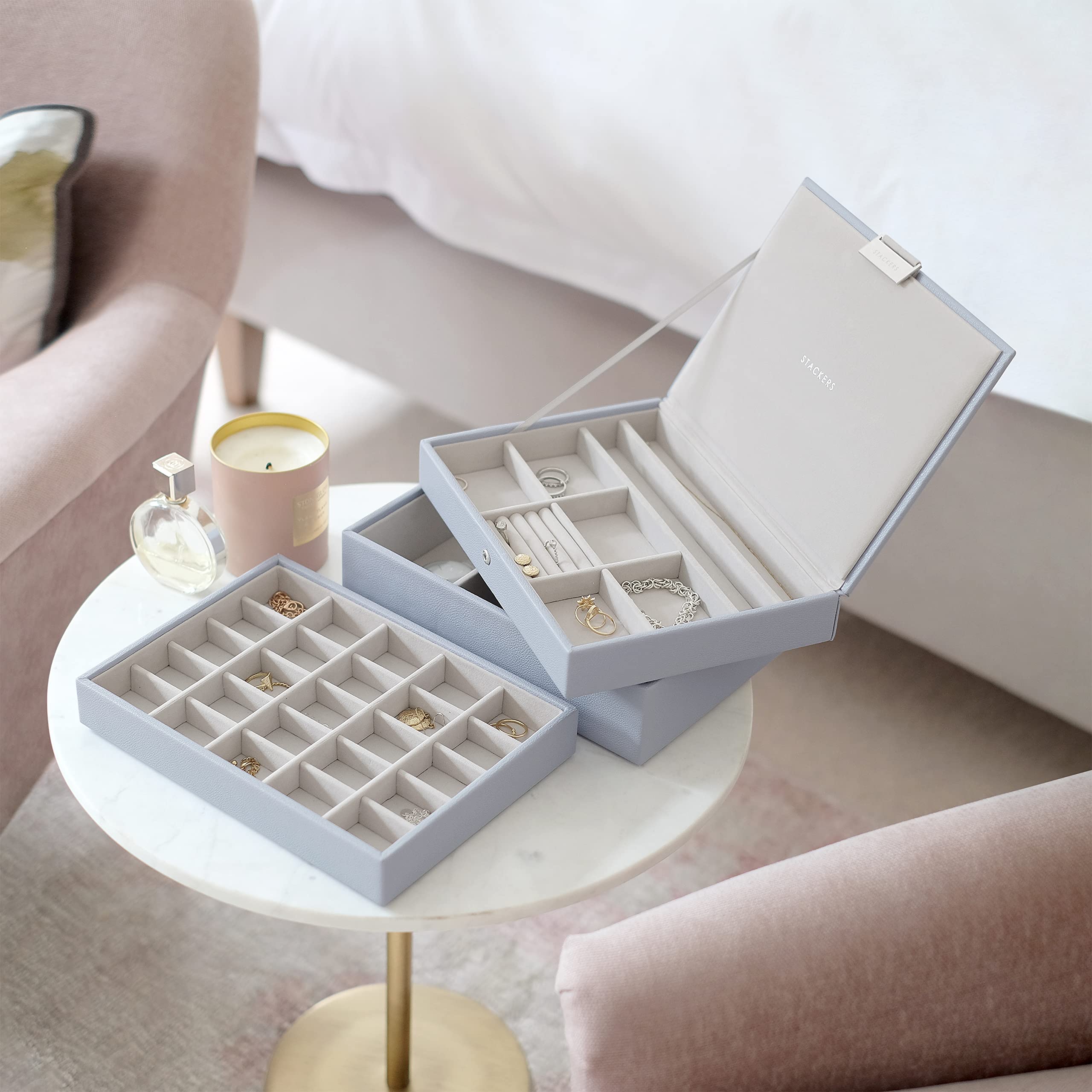 STACKERS ジュエリーケース スタッカーズ ロンドン 小物入れ ３段 収納 Amazon｜STACKERS LONDON (スタッカーズ ロンドン) 高級