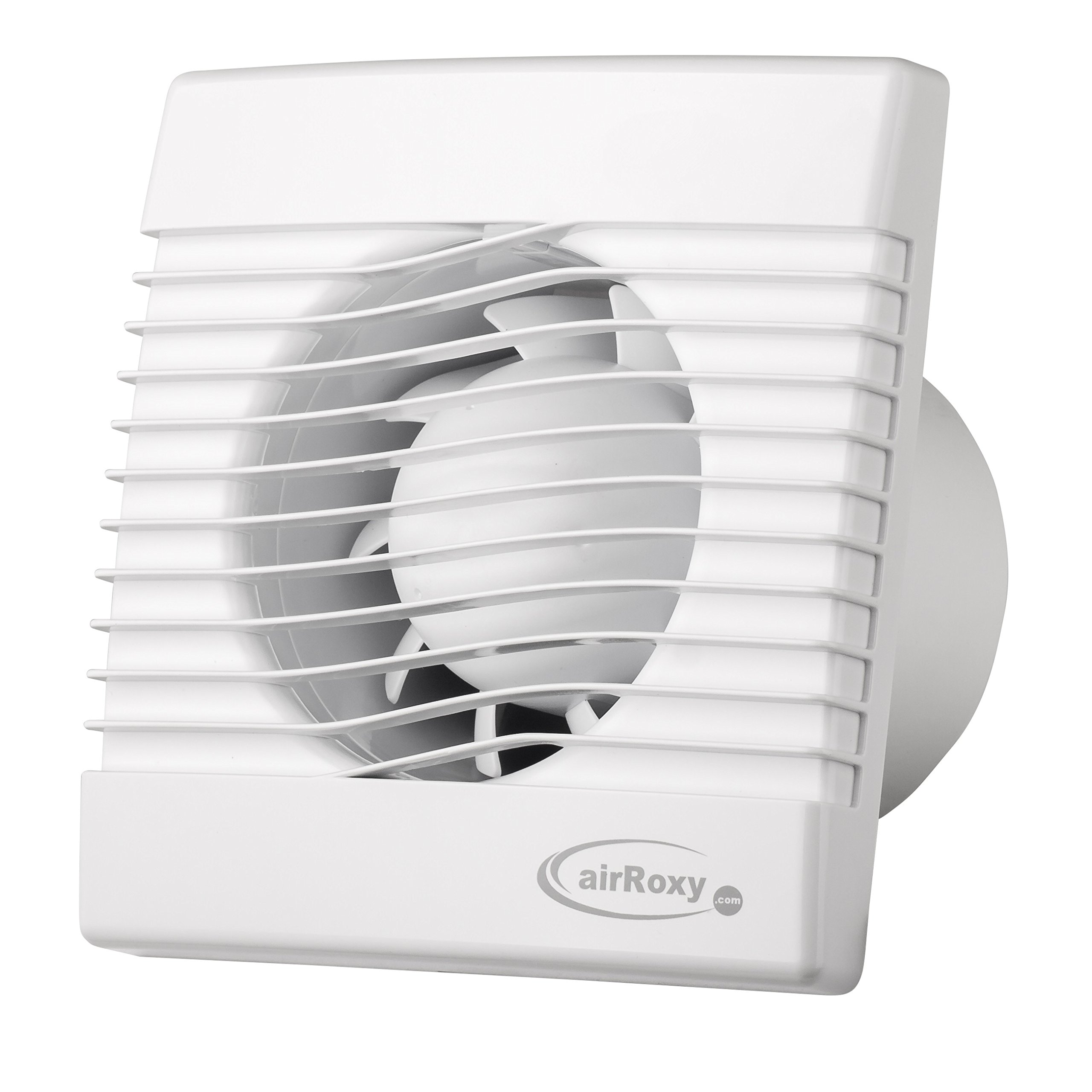 Ventilatore Da Parete Silenzioso Per Bagno E Cucina Con Deflettore - Diametro 100/150 Mm
