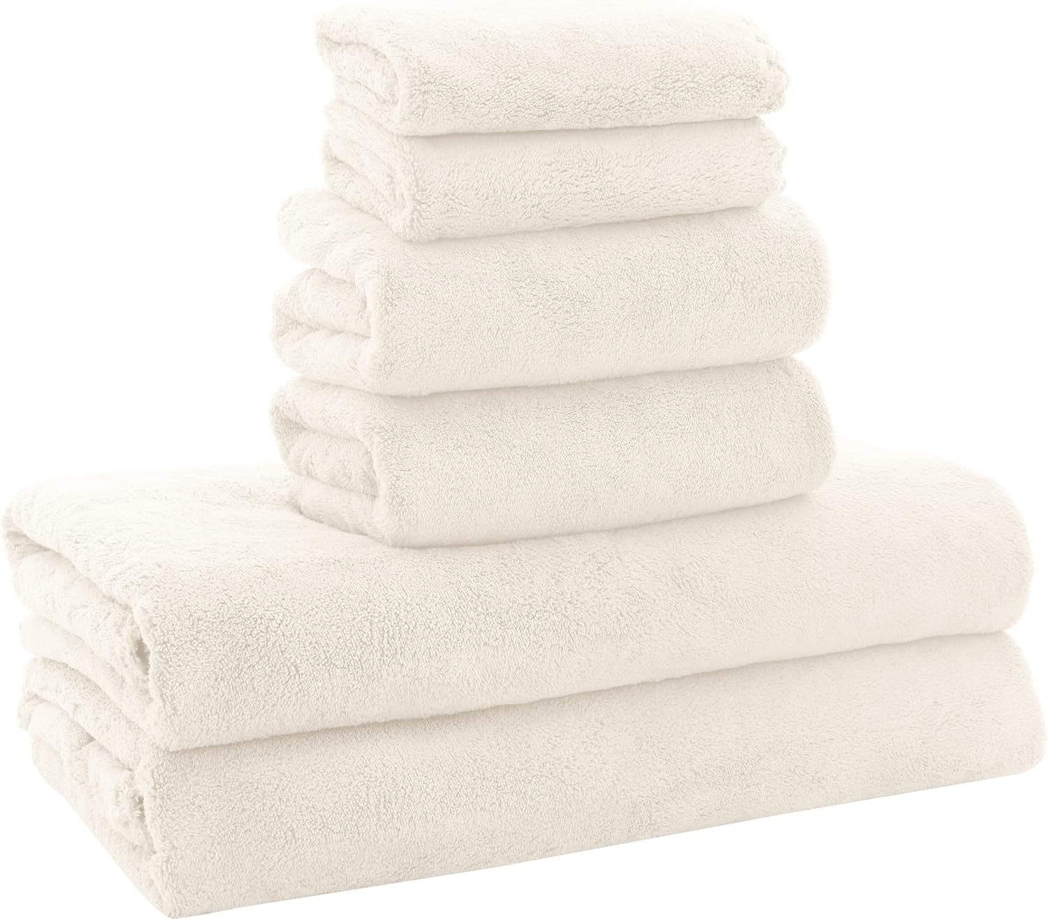 MOONQUEEN Ultra Soft Towel SetQuick Drying 2 Bath Towels