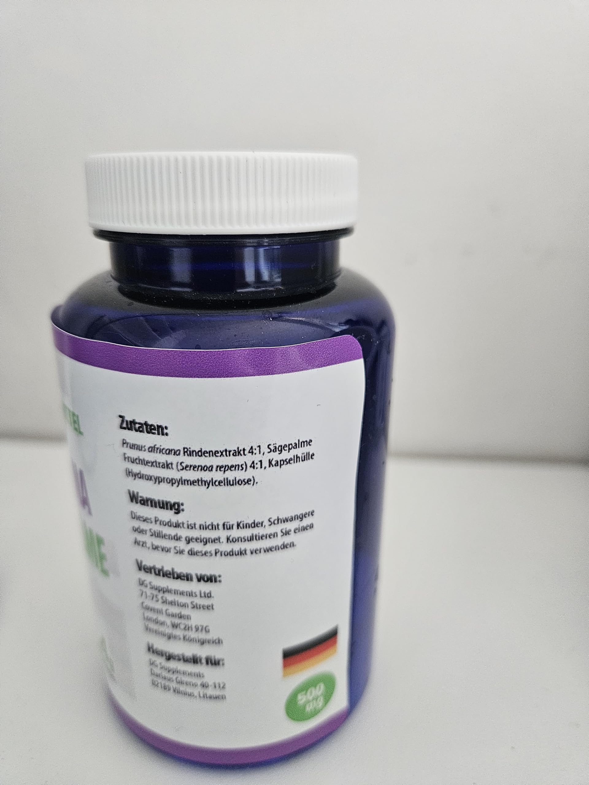 Hepatica Saw Palmetto | estratto 4:1 500 mg | 120 capsule vegane | Serenoa – Serenoa repens | GMP & Testato da Laboratorio Indipendente