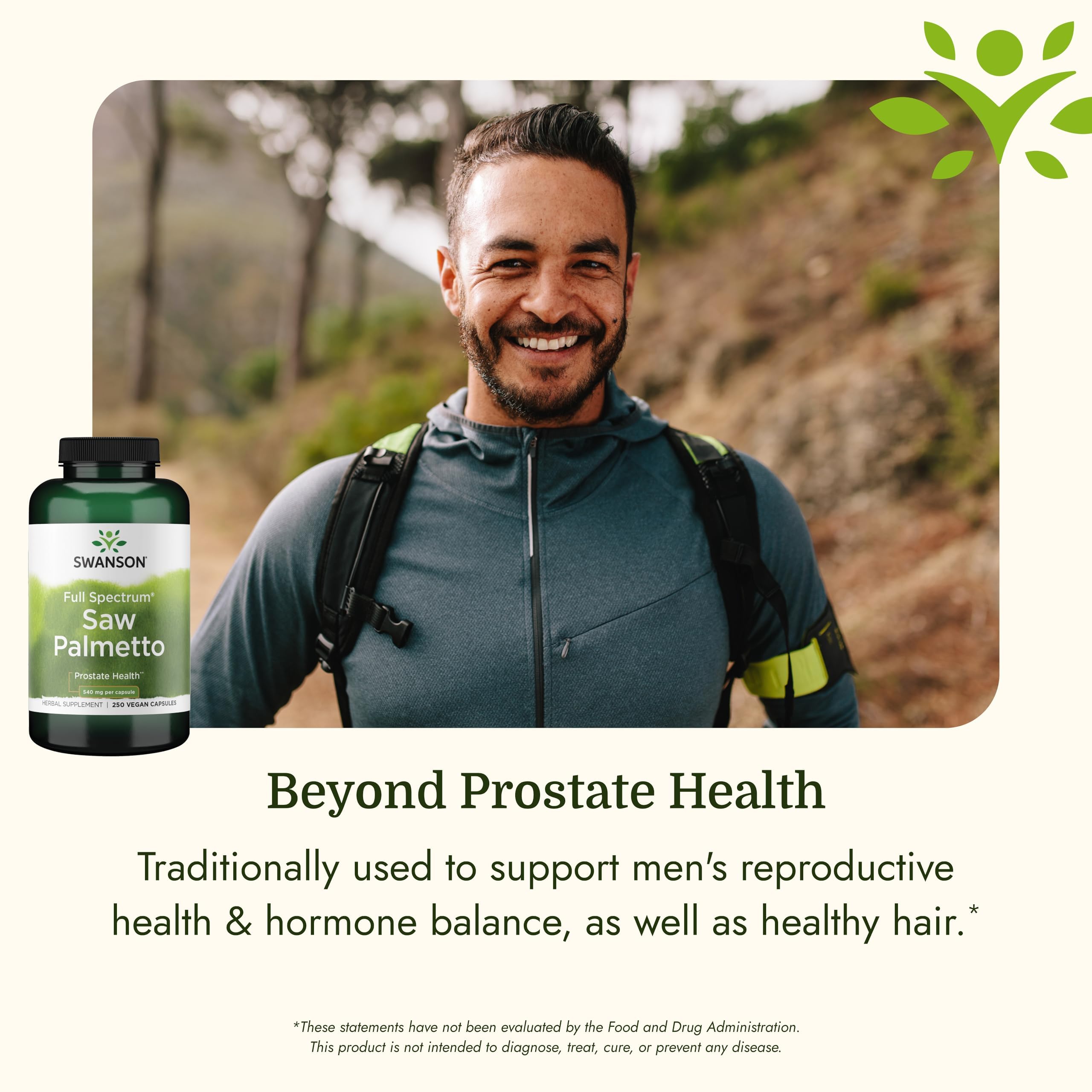 Swanson Saw Palmetto for Men, Herbal Supplement for Prostate Support, 250ct — Amazon image 5