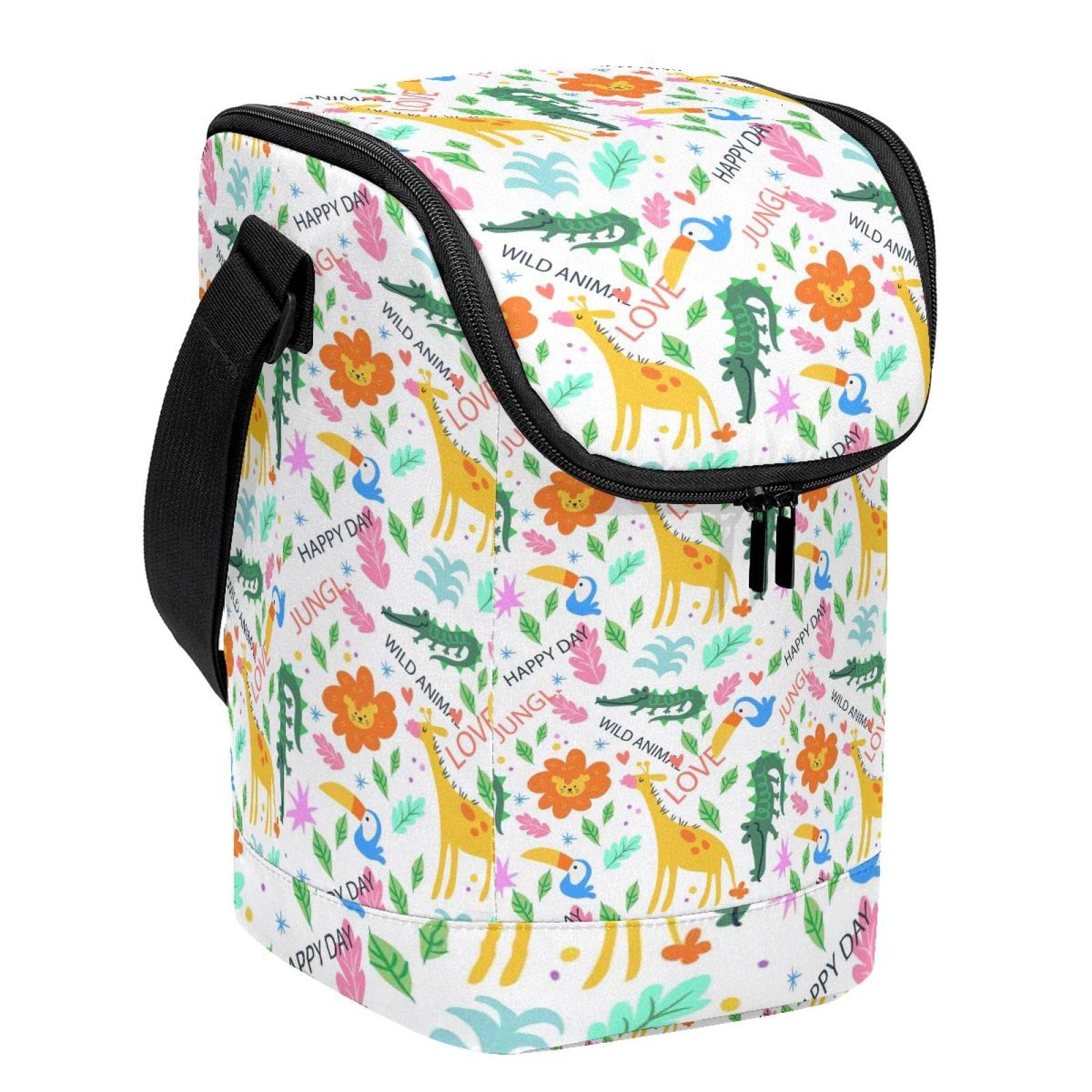 Bolsa de almuerzo hermetica contra derrames con animales vivos