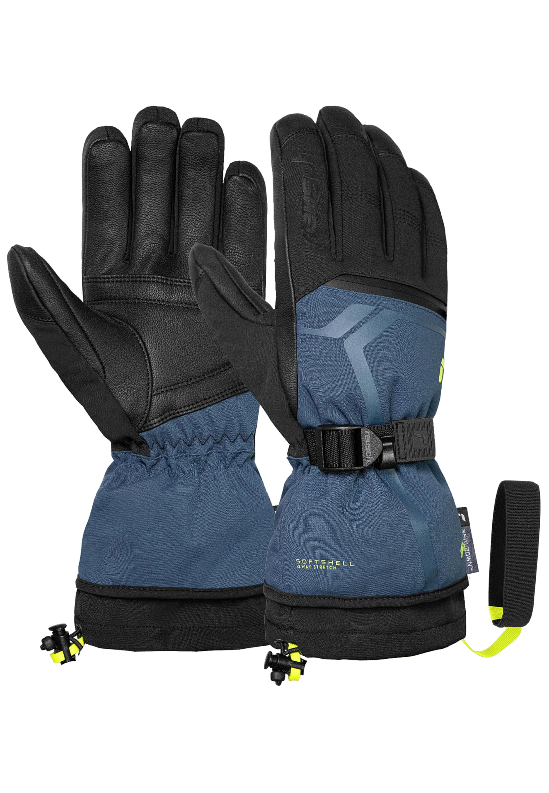 Reusch Down Spirit Gore-TEX extra warme, wasserdichte, Winddichte und atmungsaktive Unisex Winterhandschuhe Fingerhandschuhe Schneehandschuhe Skihandschuhe Herren Damen