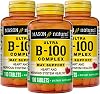 MASON NATURAL Ultra B,100 Complex, 300,Day Supply, for Normal Immune Support and Energy Metabolism, 3 Pack