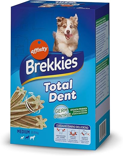 Brekkies – Barritas para perros medianos Brekkies Total Dent Medium.