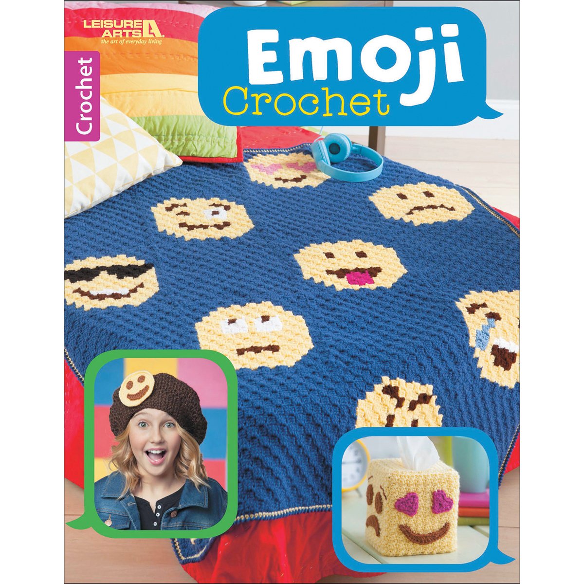 Leisure Arts 7073 Emoji Crochet