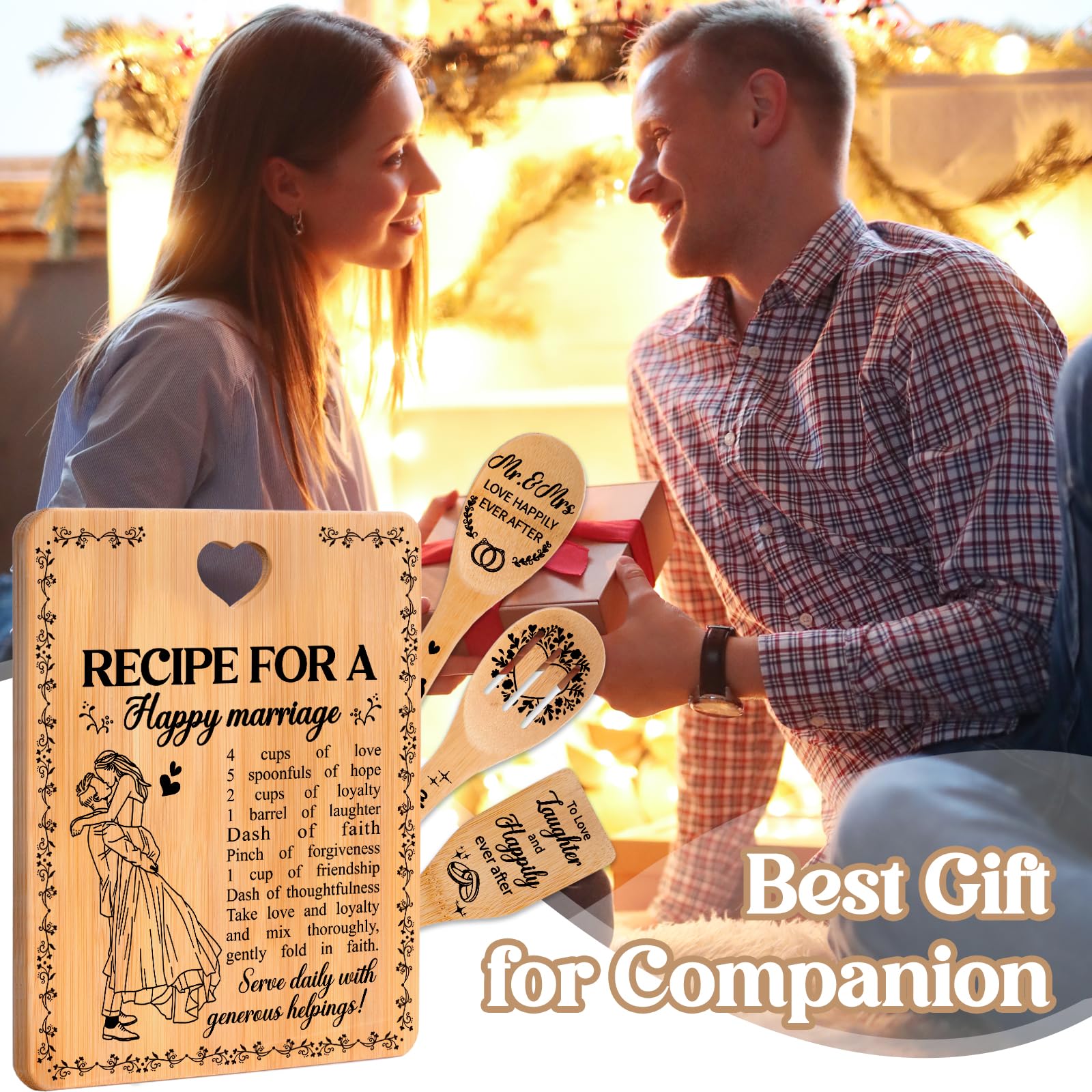 Wedding Gifts for Couple Engagement Gifts for Couples Wedding Gifts for Bride and Groom Bride & Groom - Image 3