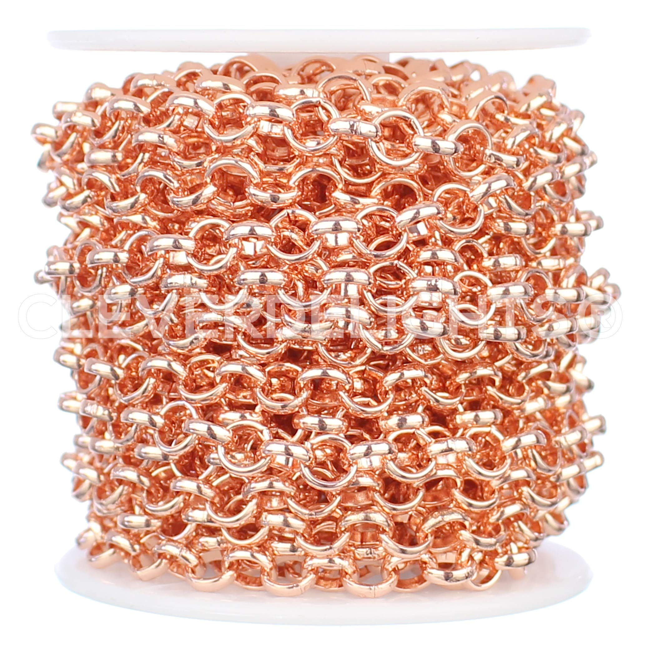 CleverDelights Bulk Rolo Chain - 1/4