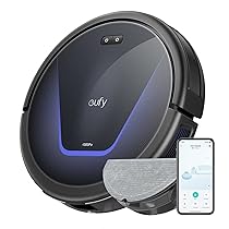 eufy G50 Robot Aspirapolvere ibrido con Aspirazione 4.000 Pa, Navigazione Dinamica, Panno Mop per la Pulizia di Superfici Leggere, ideale per Peli di Animali Domestici, Pavimenti Duri e Tappeti