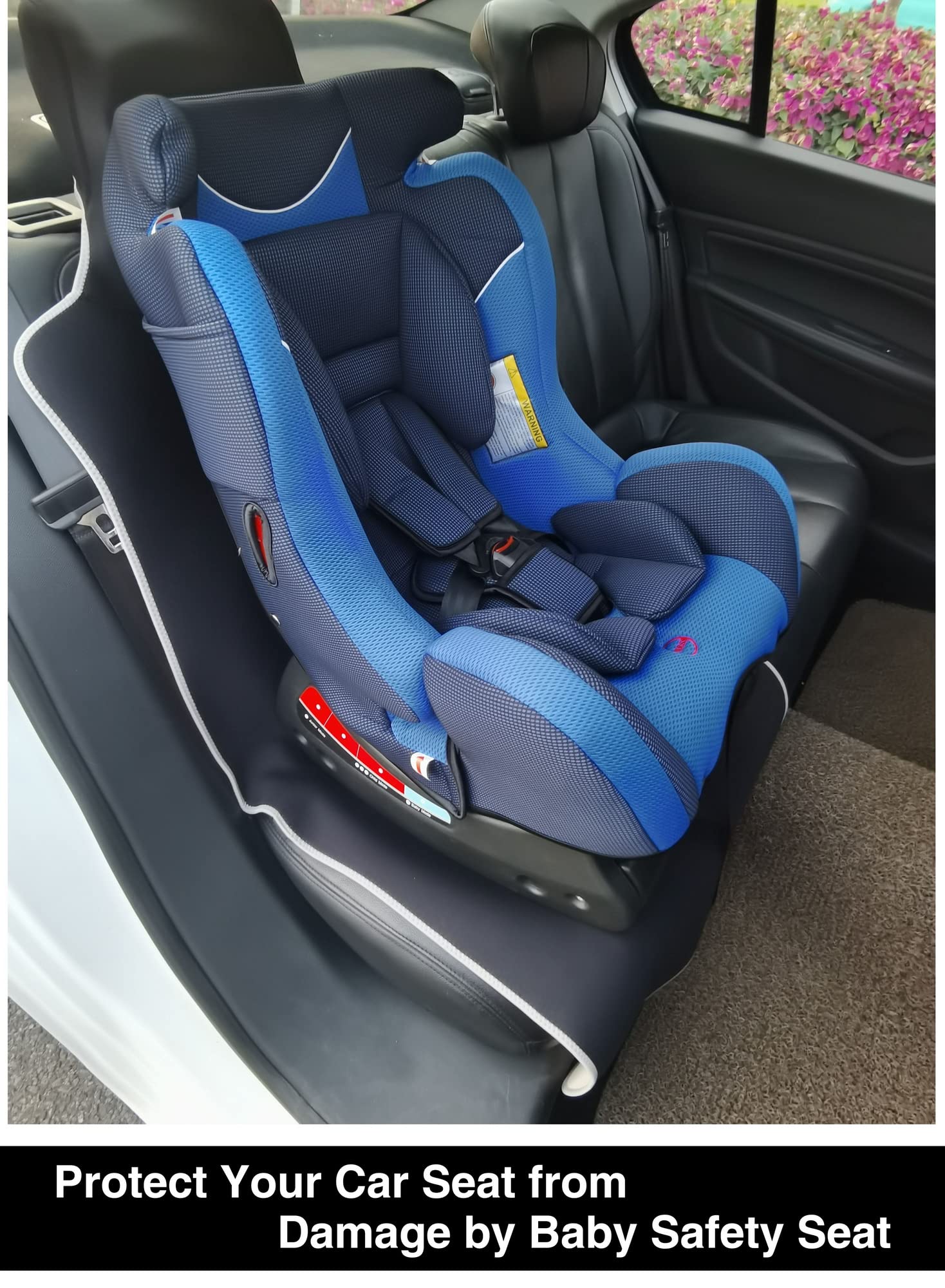 VSHIELD Funda de Asiento de Coche de Neopreno Impermeable, Protector de Asiento Antideslizante a Prueba de Sudor, Ajuste Universal para Asiento Delantero o Asiento Trasero de Coches, SUV, Furgonetas