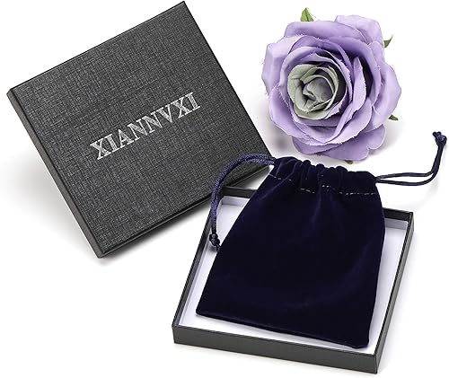 Miniatura 5 de XIANNVXI Collar puntiagudo con piedra de cristal curativo, cuerda negra ajustable, collar con colgante de piedras preciosas naturales, joyería para