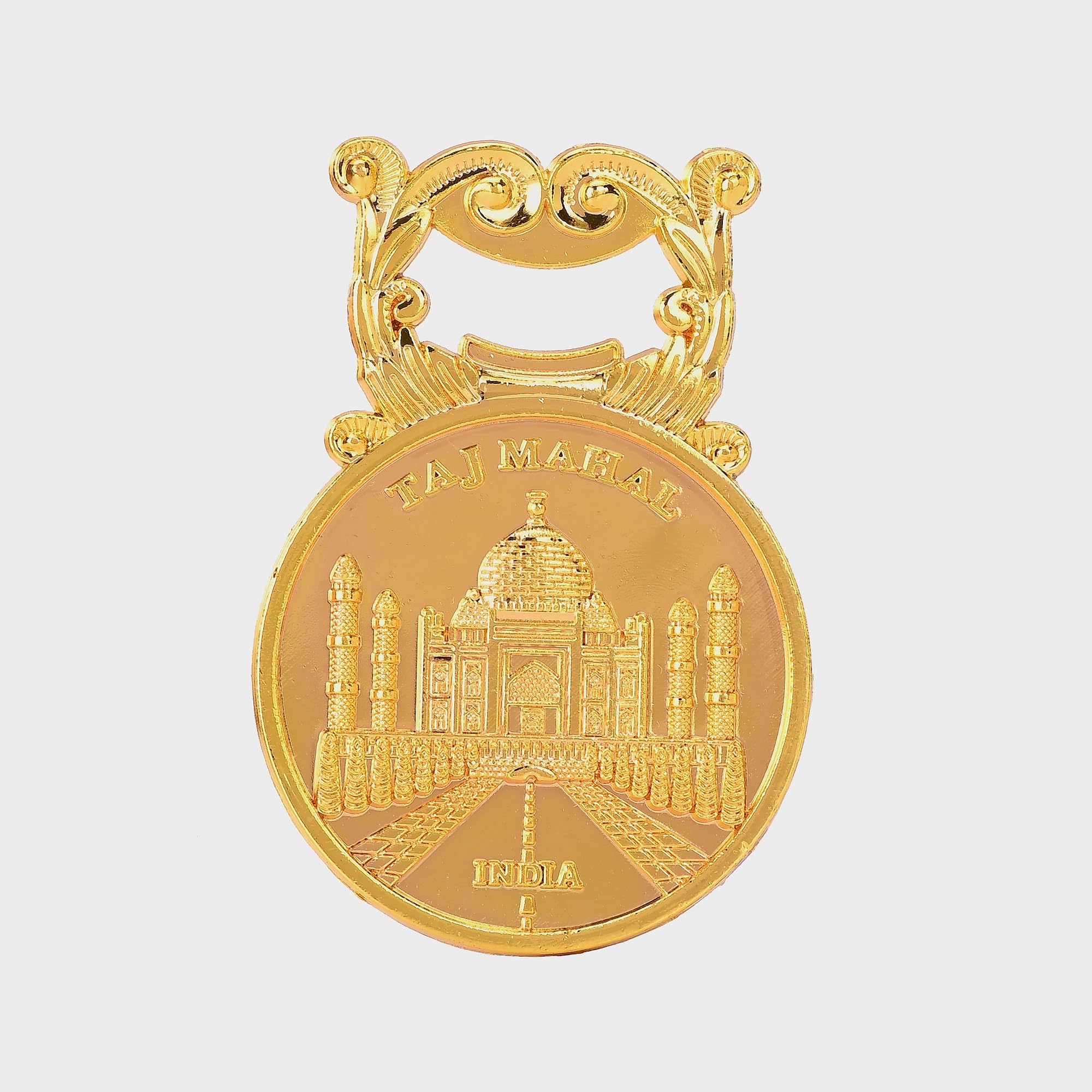 PockTown INTERNATIONAL Taj Mahal Fridge Magnet Best Indian Souvenir for Diwali Decoration Items for Home Decor Showpiece Diwali Gift Home/Handicraft Magnet Premium Cultural Item for Corporate Gifting
