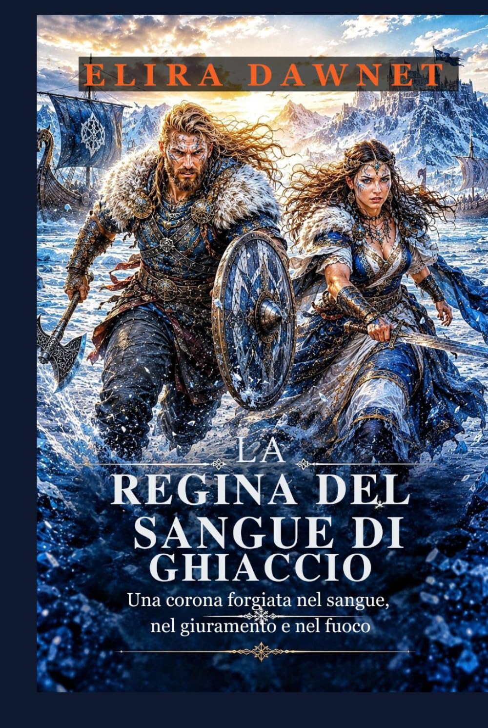 LA REGINA DEL SANGUE DI GHIACCIO: Una corona forgiata nel sangue, nel giuramento e nel (LE BATTAGLIE DEL GHIACCIO)