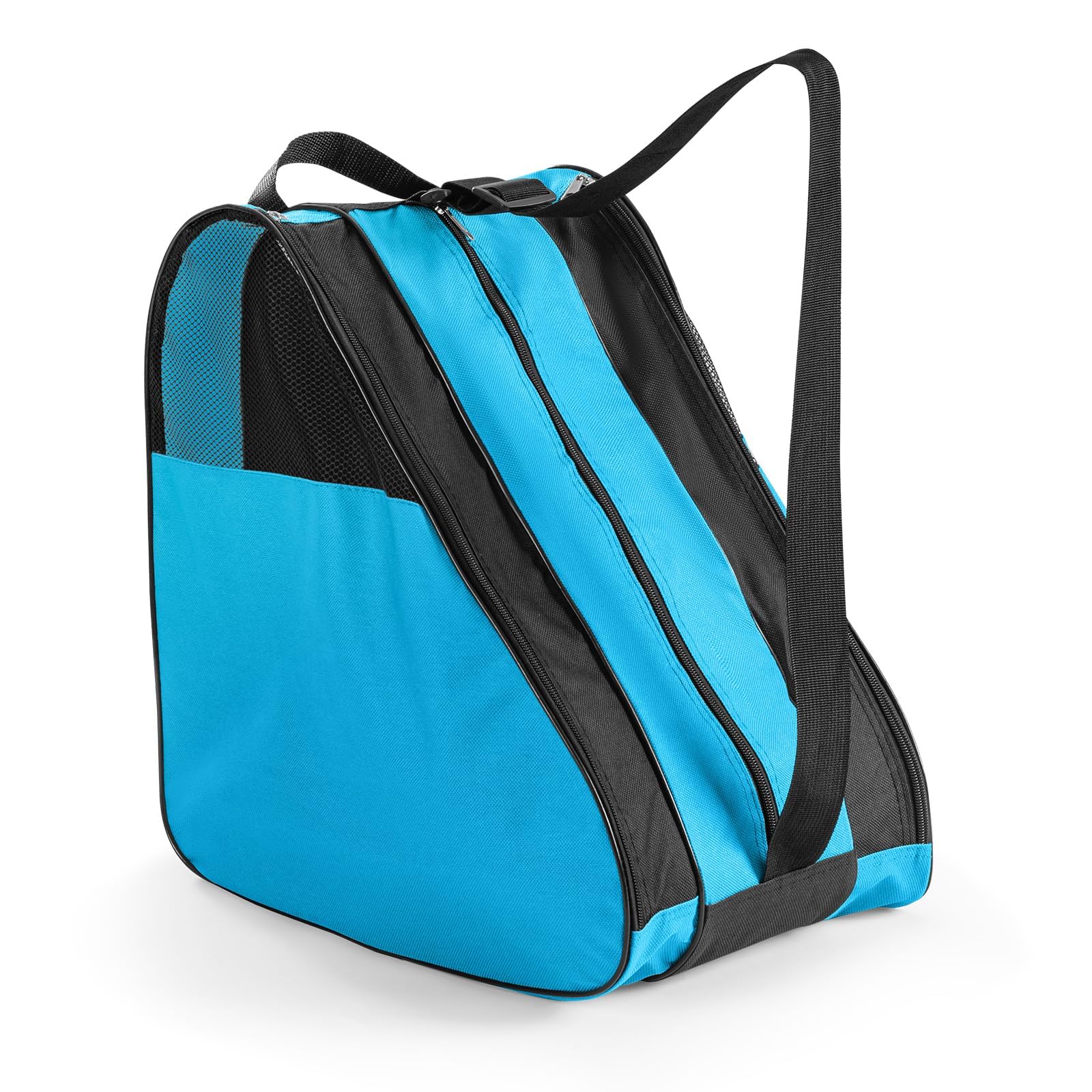 YEENAIV Skating Shoes Carry Bags Roller Skate Bag, Ice Skates Bag (Blue)