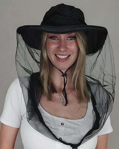 Miniatura 7 de Mosquito Head Net Hat, Providing a Physical Barrier to Help Keep Mosquitoes and Bugs Away from Your Face