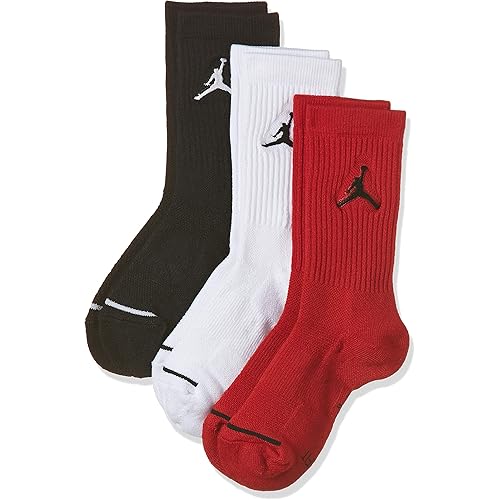 Nike Jordan Jumpman Dri-Fit Crew Socks 3 Pack Multi SX5545-011