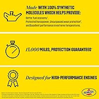 Vista 4 de Pennzoil Platinum Euro L - Aceite de motor sintético completo 5W-30, 1 cuarto de galón