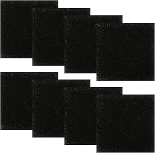 Resinta 8 Pack Activated Carbon Compost Caddy Filters Kitchen Compost Collector Replacement Filters Compatible with ECO 2000 Compost Collector (1.97 Inch Thickness)