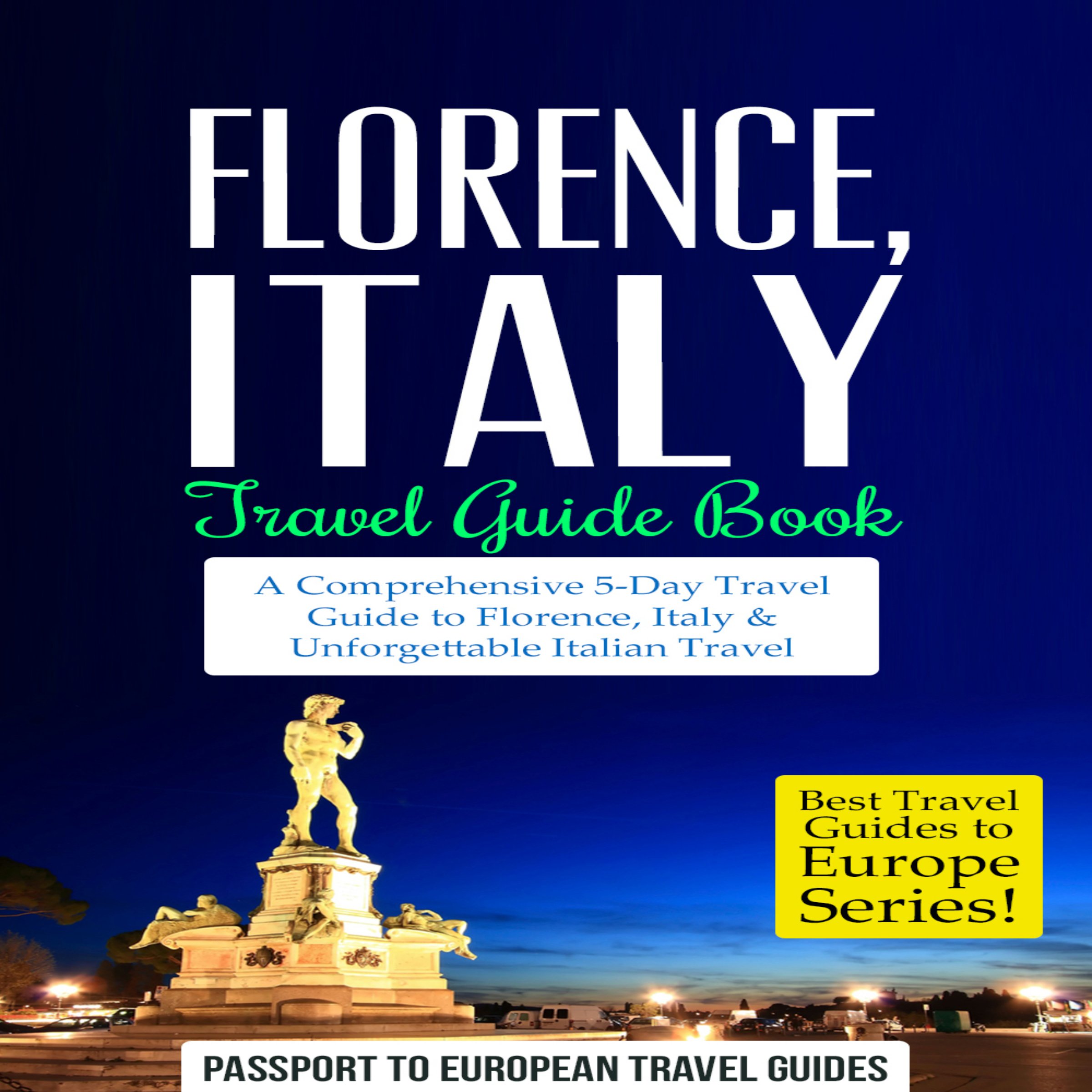 Cover art for Florence, Italy Travel Guide Book