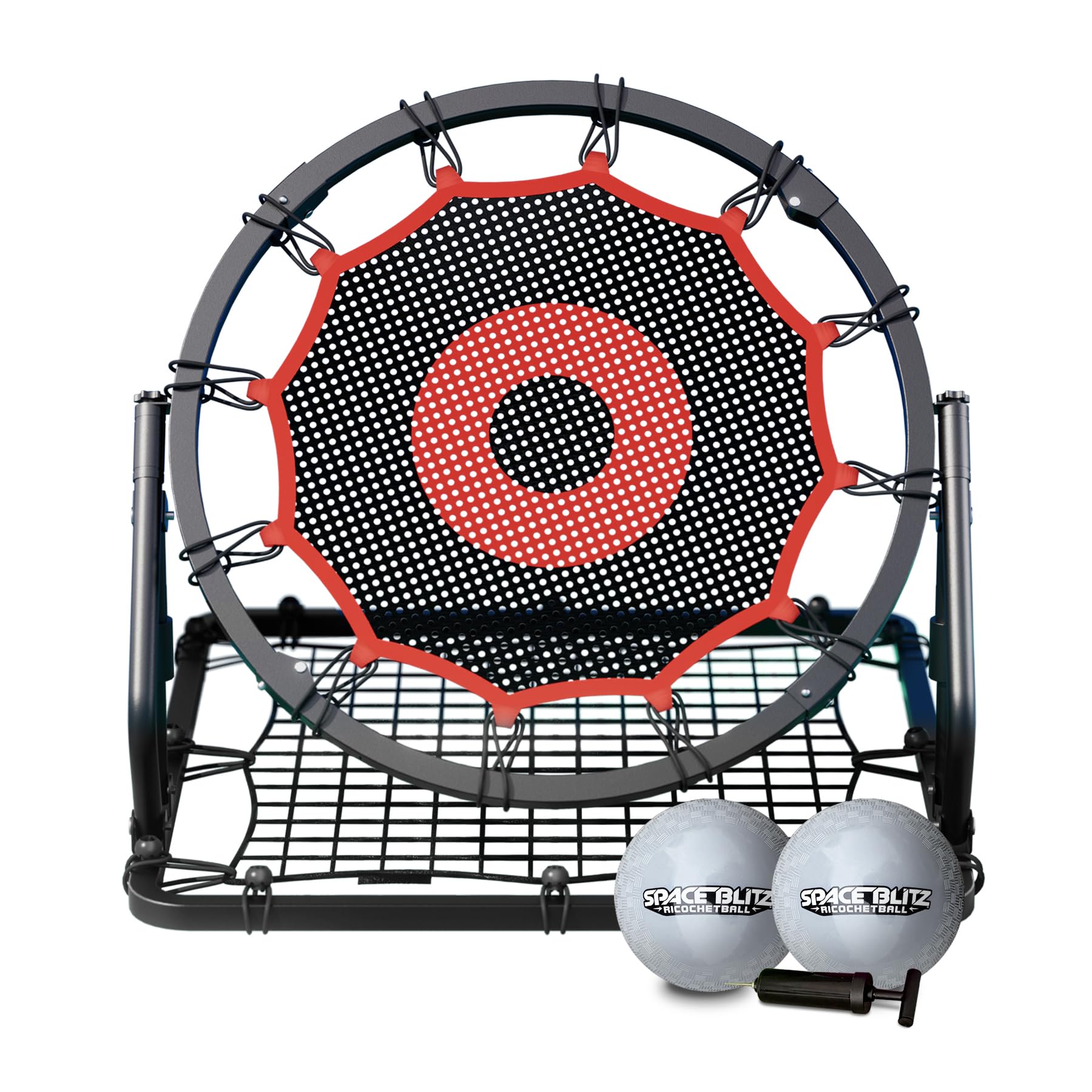 IE Sports Adjustable Rebound Net for Baseball, Basketball and Softball (Black-3)