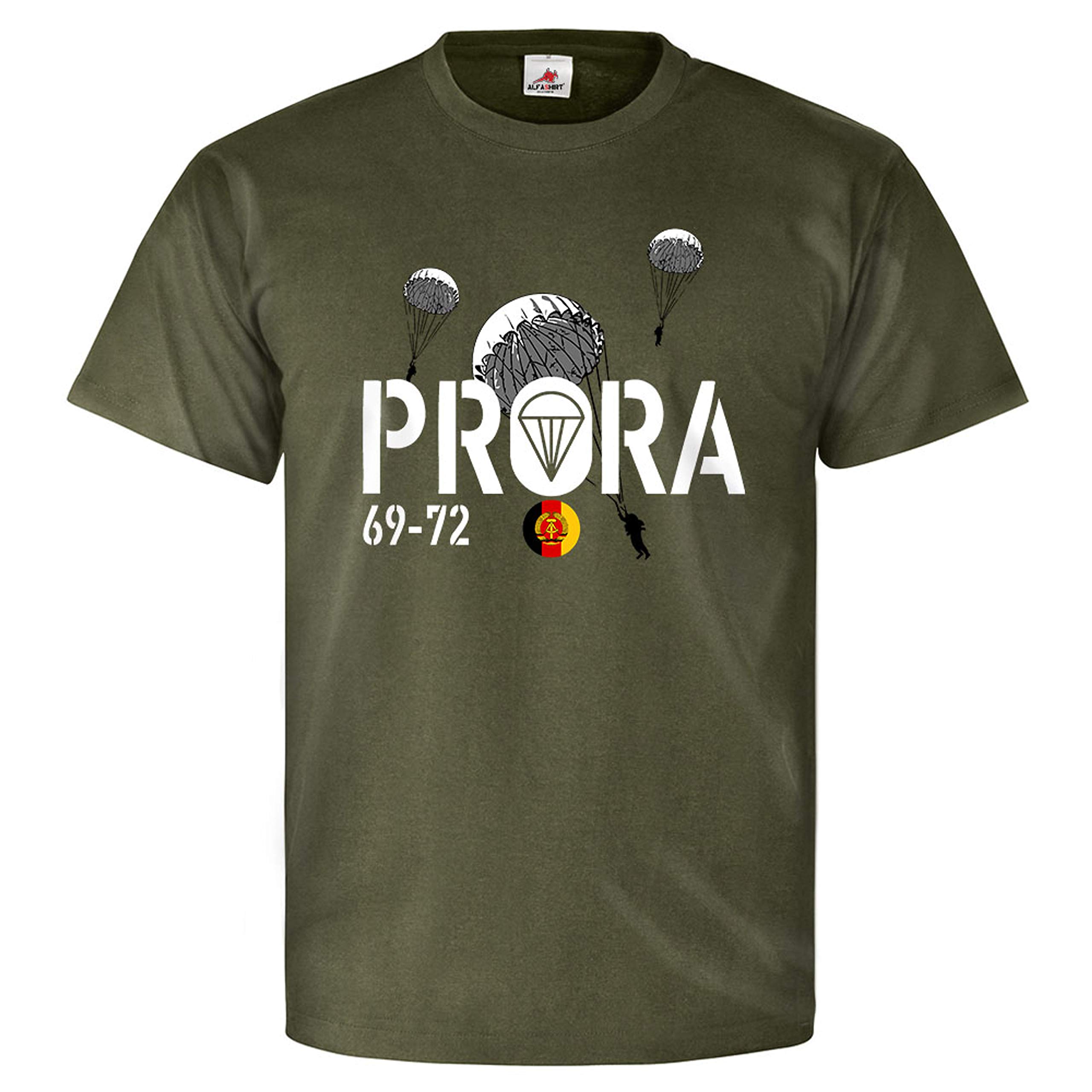 T-shirt NVA DDR Prora 25774 militaire vert taille Small - 3