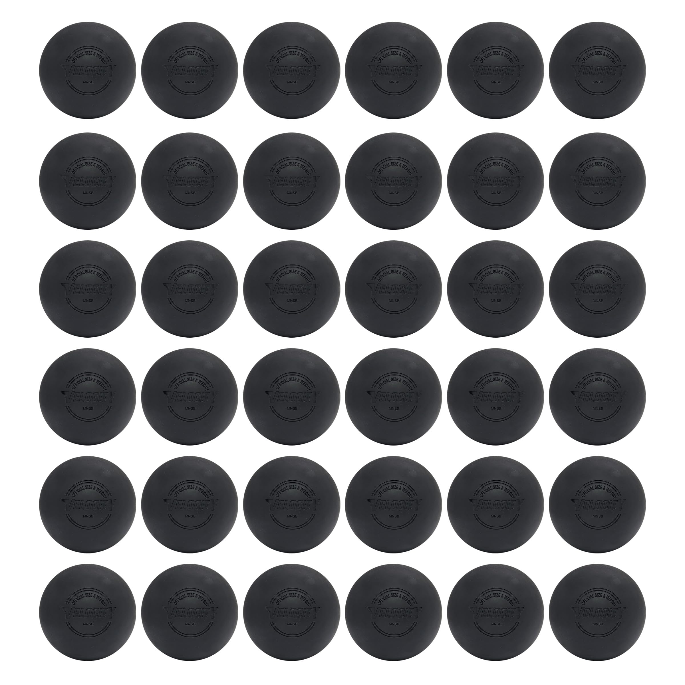 Velocity Lacrosse Balls - 1, 2, 3, 6, 12, 18, 24, 36, 60 and 120 Packs - for Practice, Official NFHS and College Approved Size