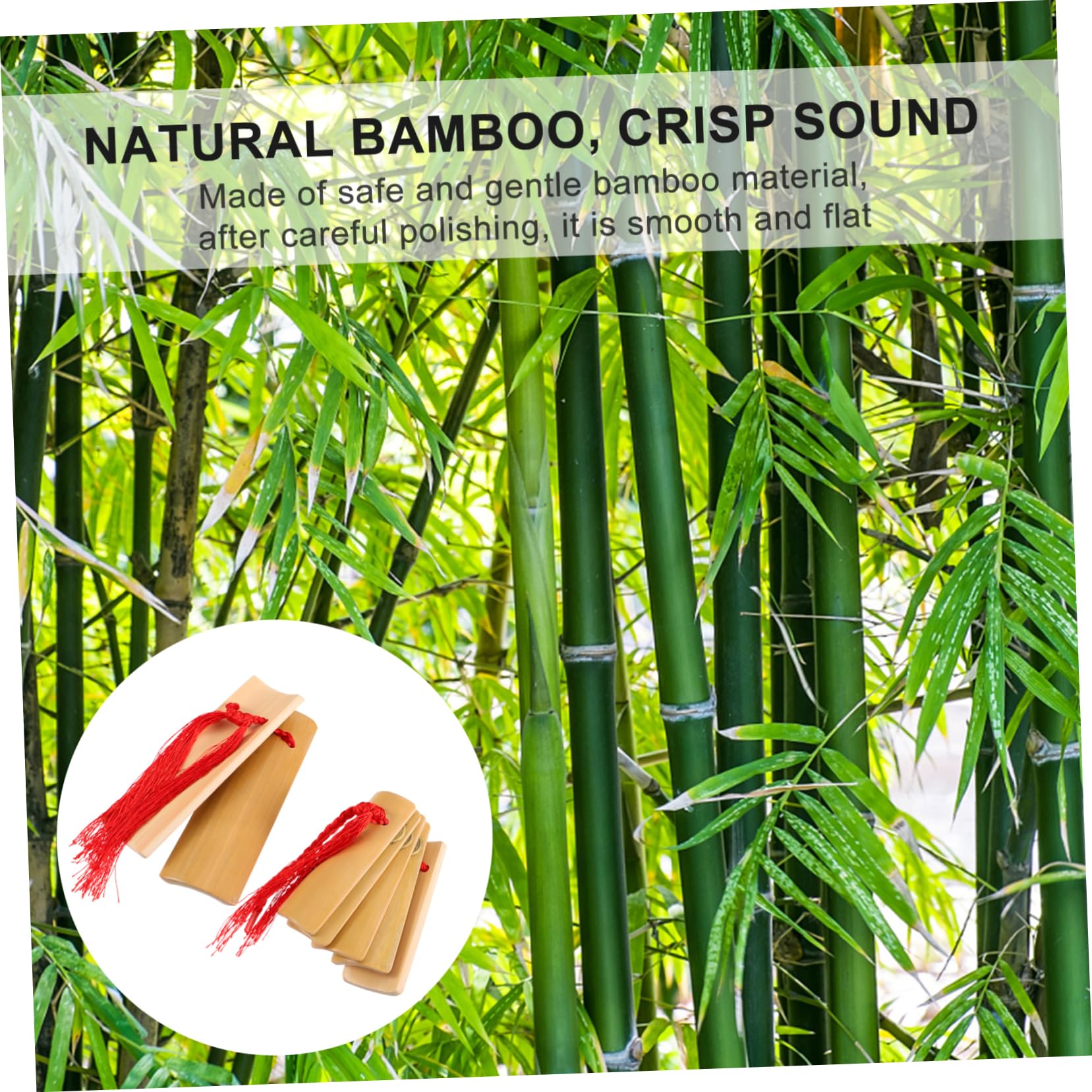 ULDIGI Clapper China's Traditional Musical Instrument Vibraslap for Adults Unique for Grown-ups