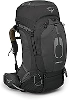 Vista 10 de Osprey Atmos AG 65 - Mochila de mochilero para hombre, color verde mítico, talla L/XL