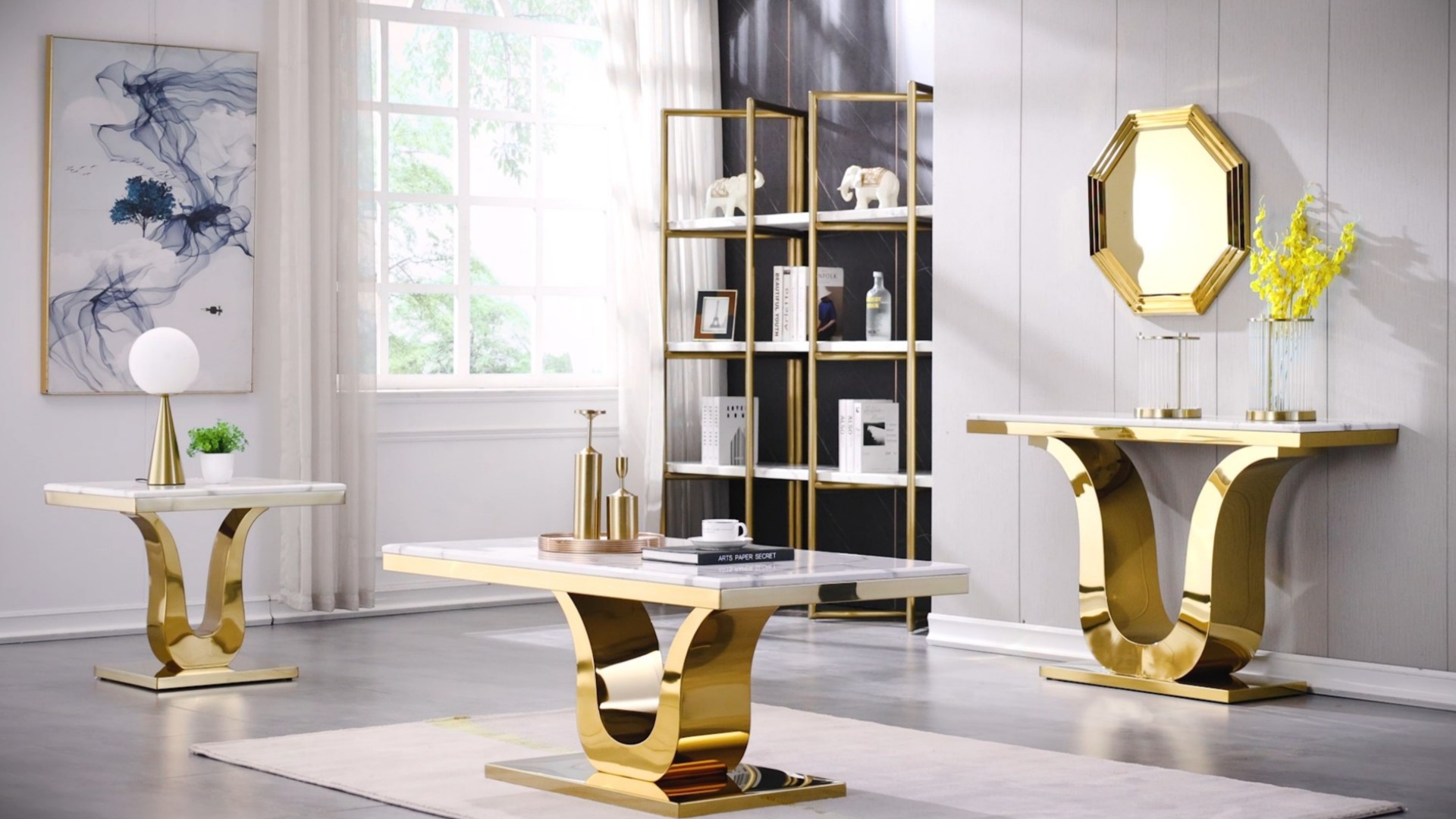 イチジクの良苗。Ben’s Golden side Leilani Side Table