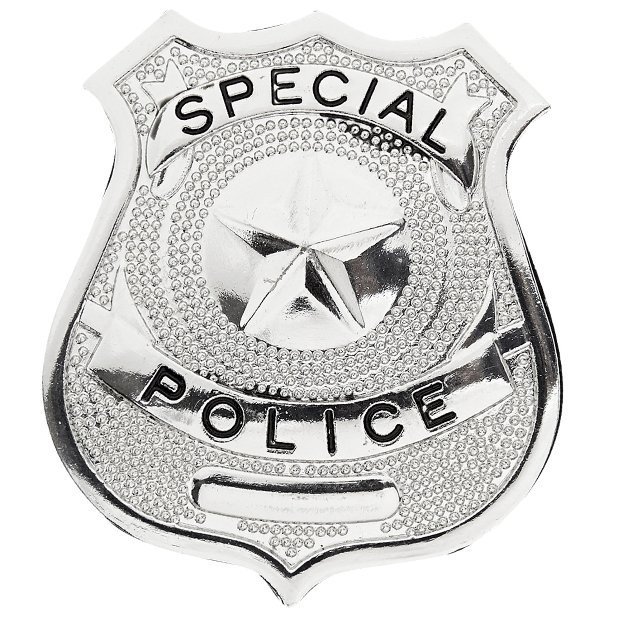 Widmann 3302A Police Badge, Silver, Standard Size