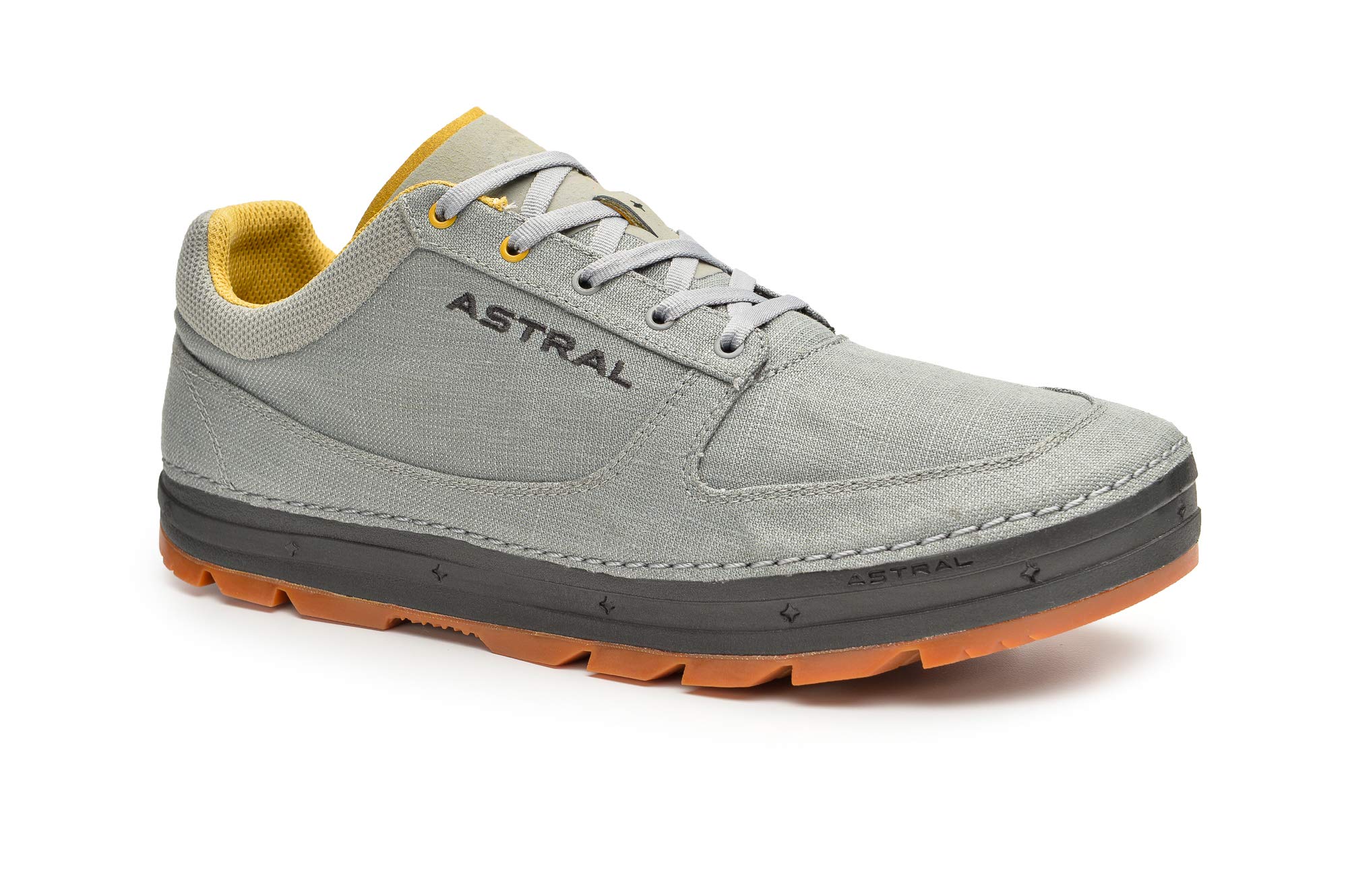 Astral Men's Hemp Donner Casual Shoe for Outdoor Activities and Travel, Gray/Black, 9 M US