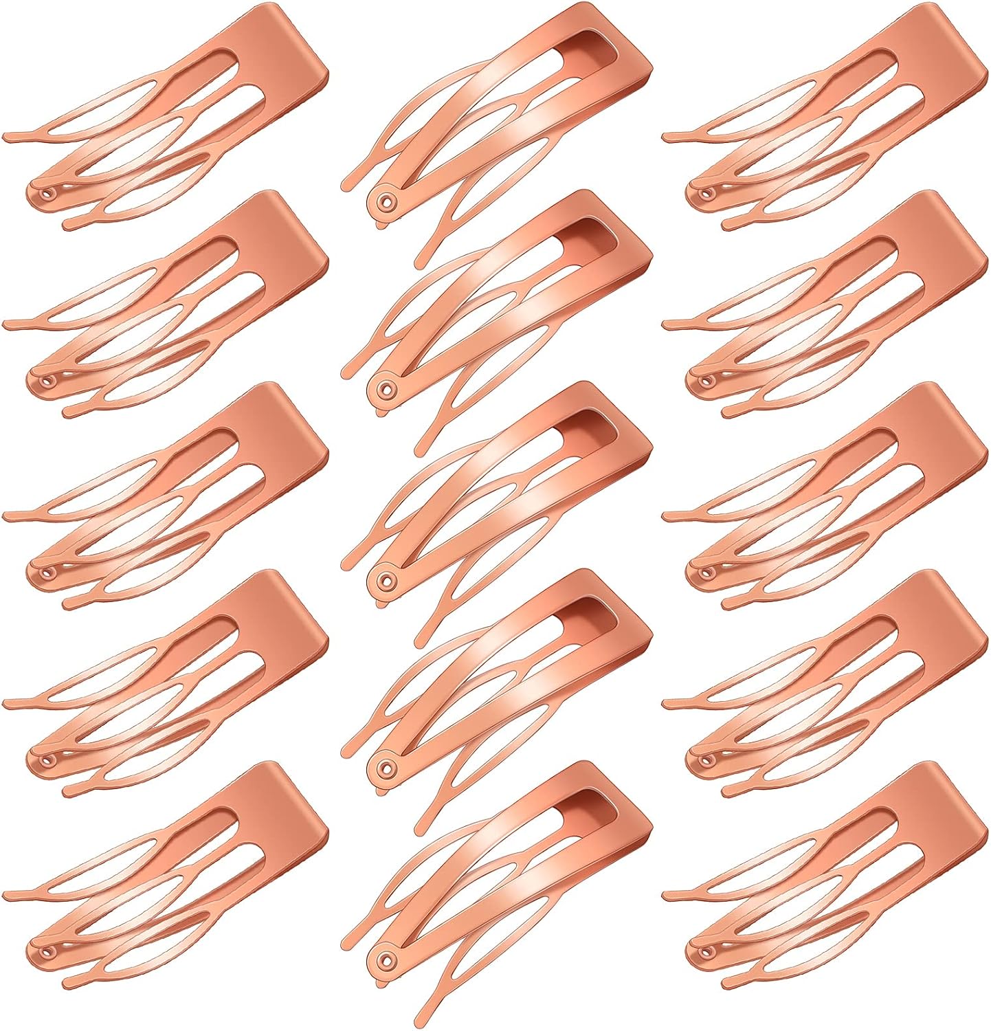 Amazon FARUTA 32 Pieces Snap Hair Clips Double Grip Hair Clips