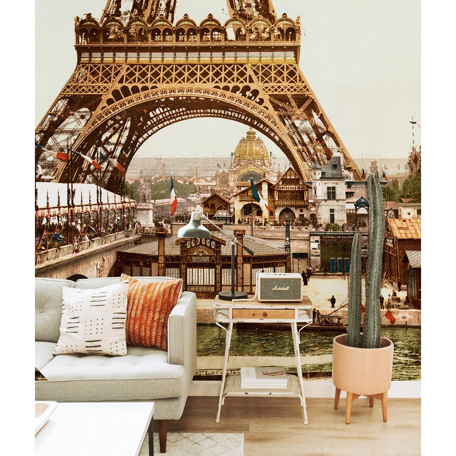 Fotomurale Torre Eiffel Francia autoadhesivo Magic-Stick para decorar el salón de casa con estilo