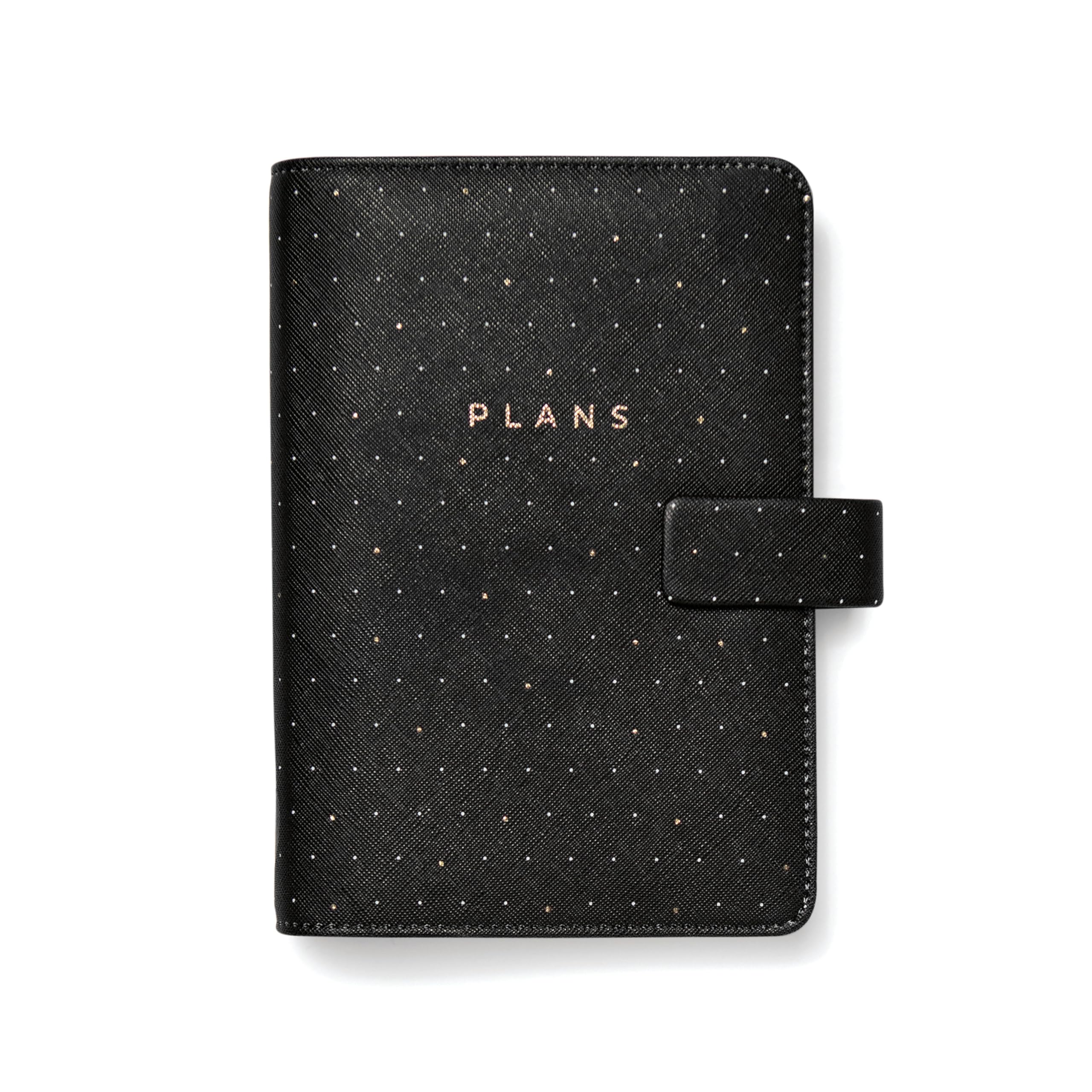 Osobisty czarny organizer Moonlight