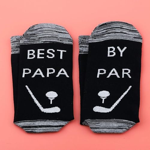 Miniatura 5 de LEVLO Calcetines de algodón para el Día del Padre para el Día del Padre, regalo de cumpleaños para el mejor papá