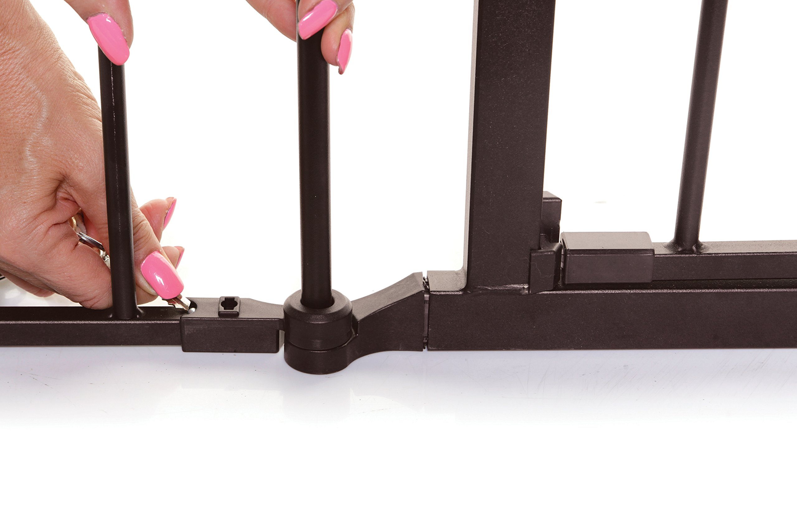 Dreambaby Mayfair/Newport Extension de barrière de sécurité pour bébé – 61 cm de Large – Marron