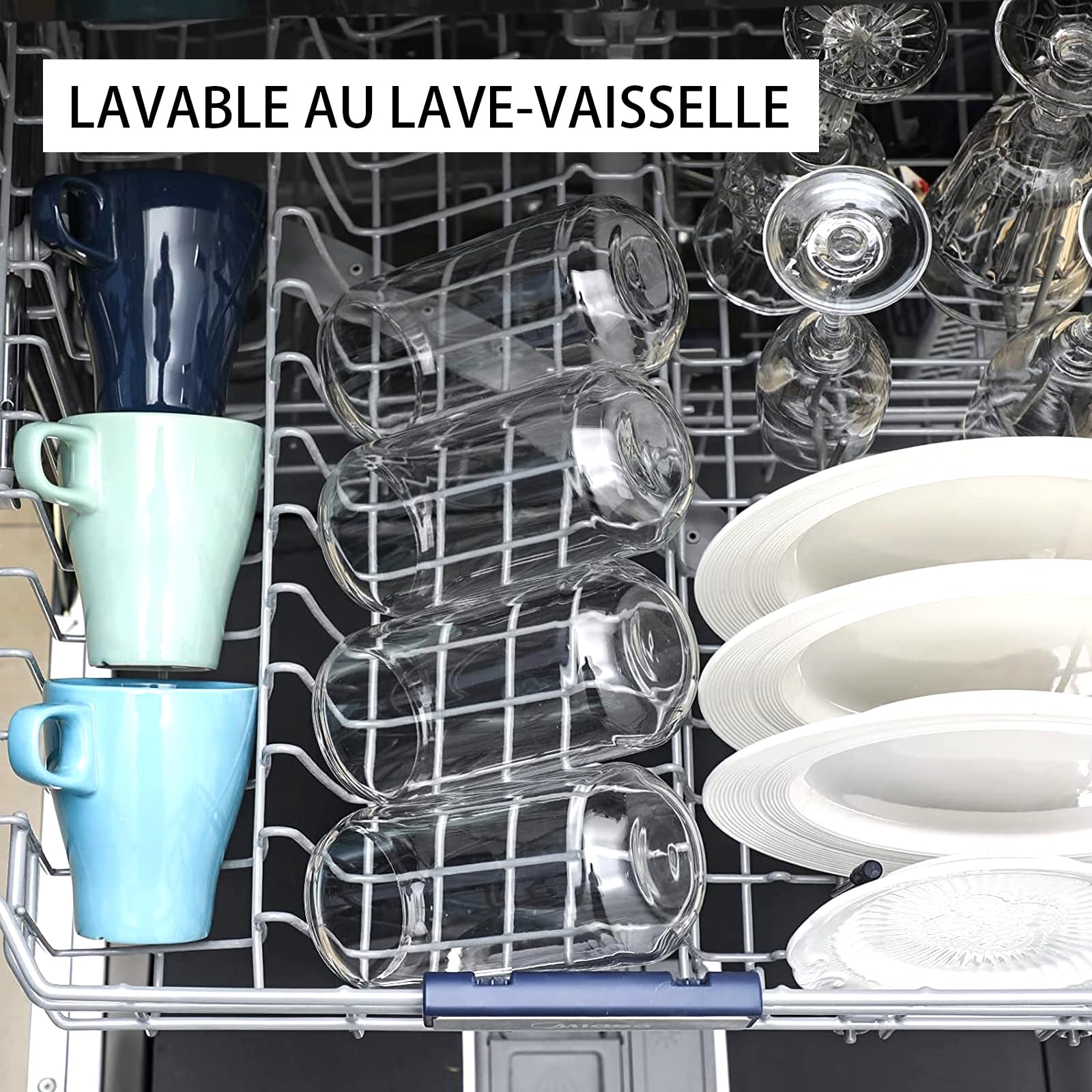 Bicchieri Barattolo Di Vetro 550ml Con Coperchio Bambù - 2 Pezzi, Cannuccia Inclusa, Per Bevande Fredde E Calde - Foto 12