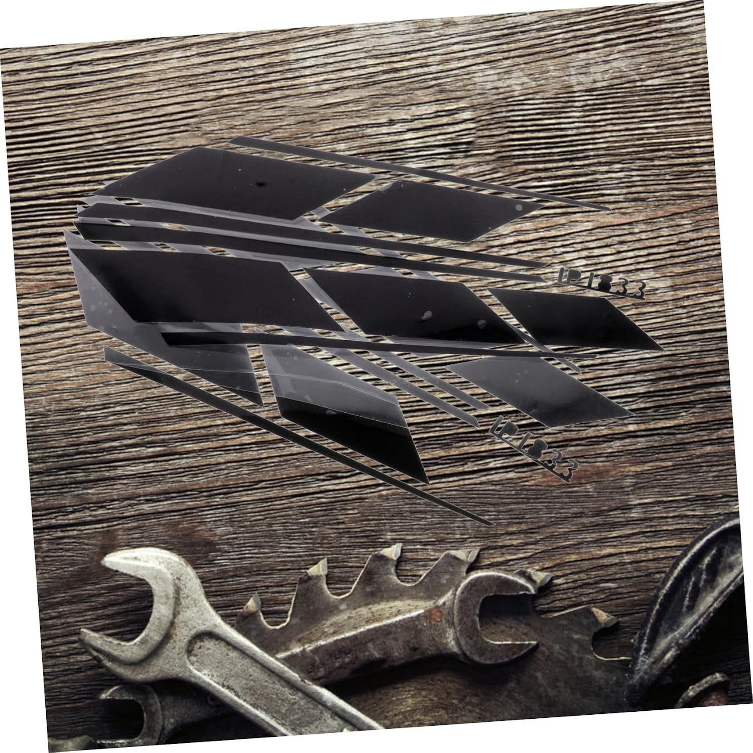 2sheets Fuel Tank Sticker Decal Car Stickers for Motorcycle Decor Oil Tank Decorative Easy Peel and Stick