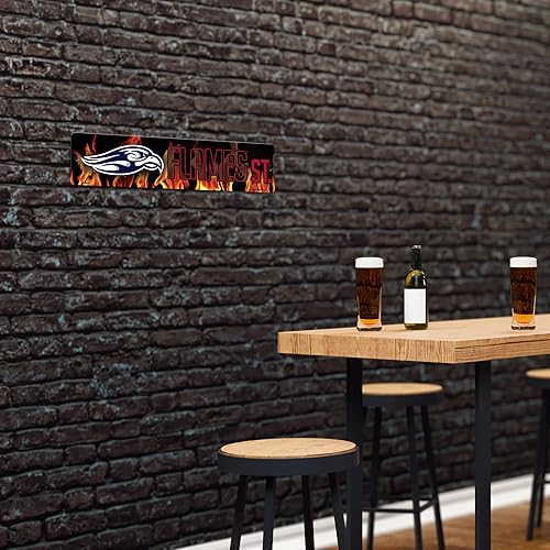 Miniatura 10 de Rico Industries Letrero de plástico de la NCAA de plástico de 4 x 16 pulgadas