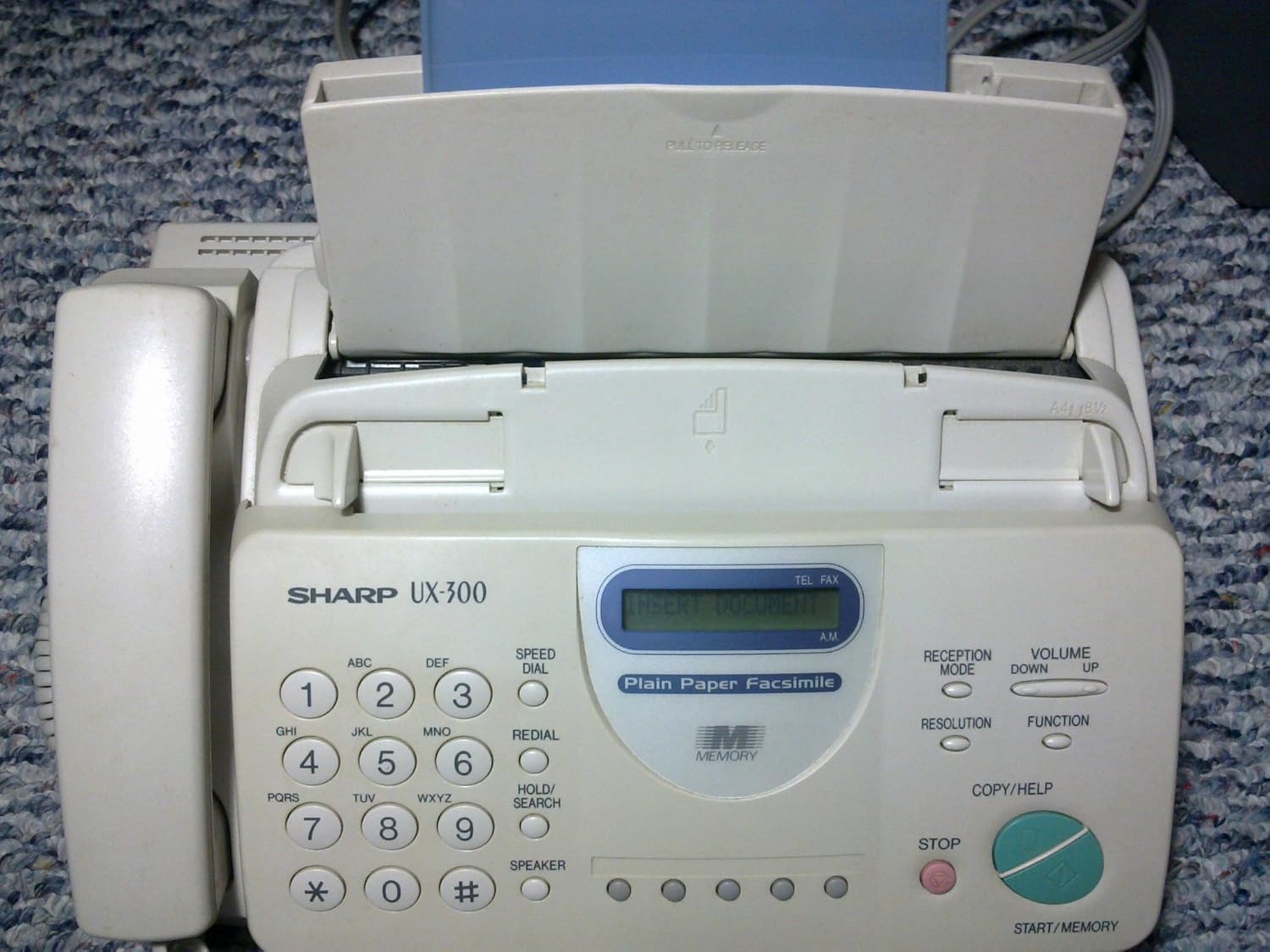 Sharp UX300 Plain Paper Fax Machine Amazon.ca Office Products