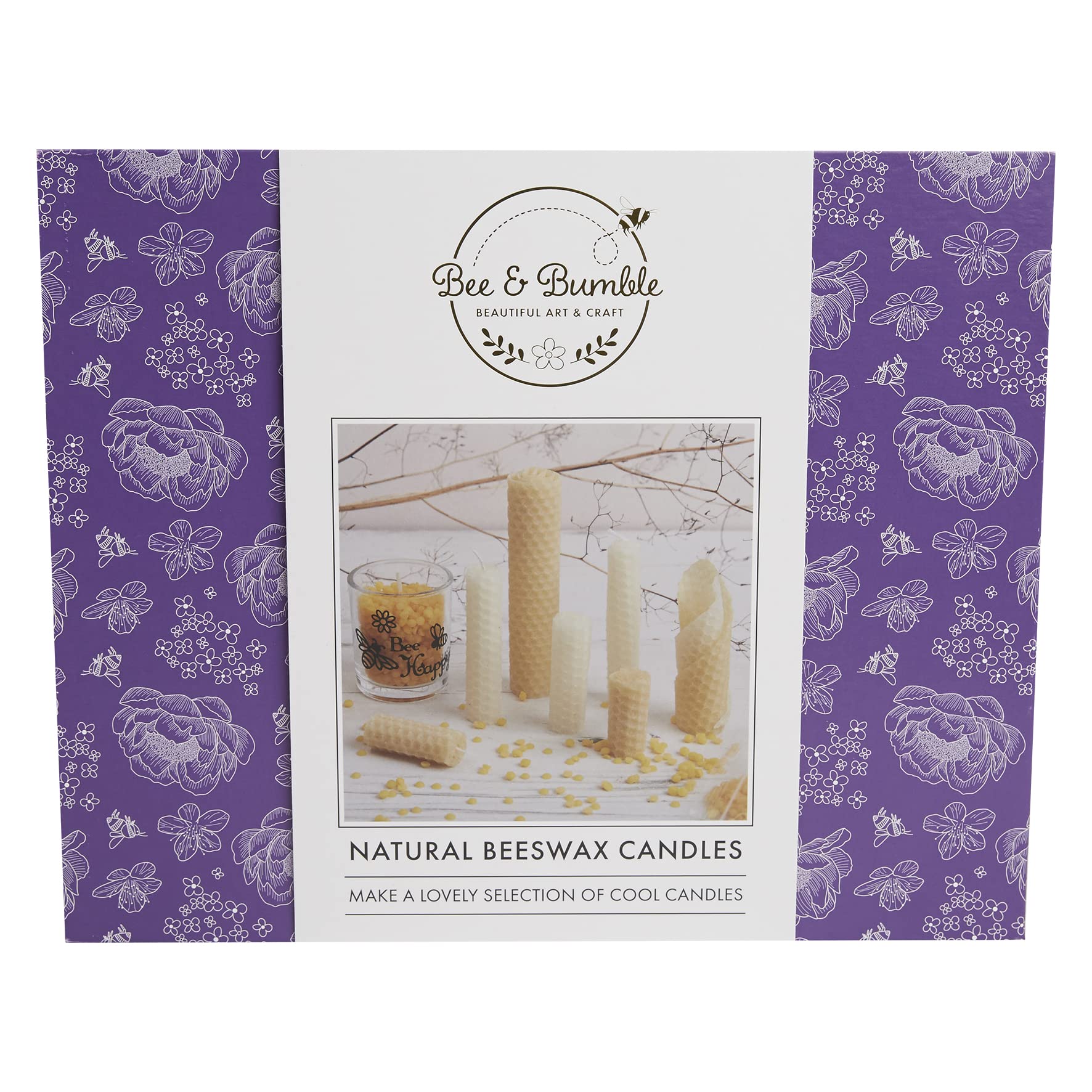 Beeswax Candle Making Craft Kit - Bee & Bumble