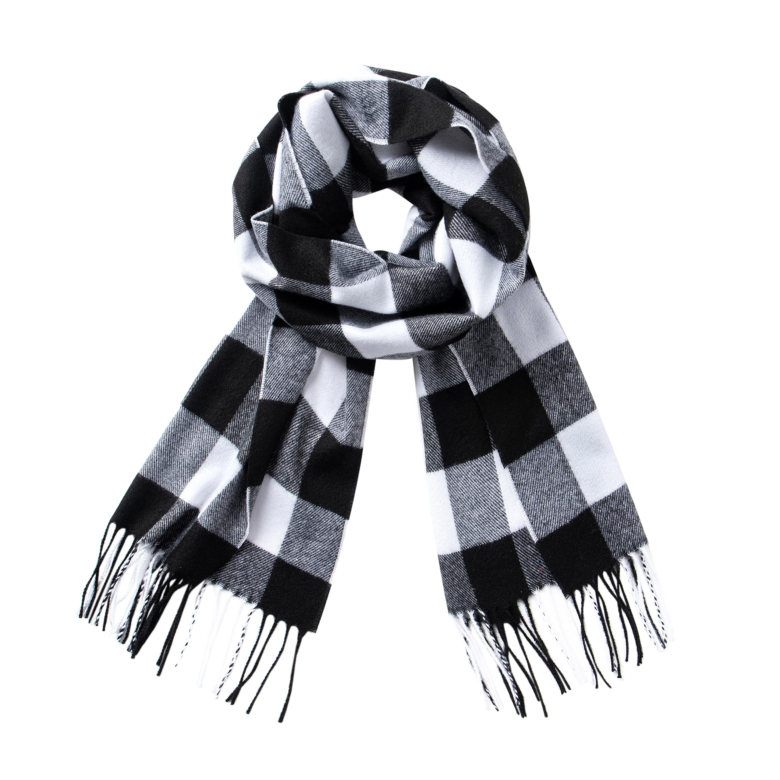 CALVIN & OLIVIA Lightweight Ultra-Soft Scarf - Perfect Holiday Gift for Men & Women