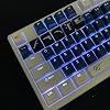 FPS Themed 5’ Custom Keycap Set – Cherry MX Compatible – Mechanical Gaming Keyboard Keypad Accessory (Black-White)