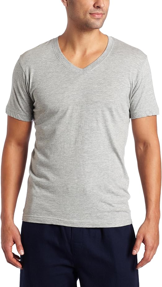 Bottoms Out Men's V Neck Sleep t Shirt Clothing, Shoes & Jewelry