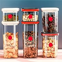 Vista 5 de PARLAIM 1 Inch Round Permanent Adhesive Color-Code Dot Stickers,1000 per Roll dots Label Dispenser Box,Red Circle Stickers Label for Office