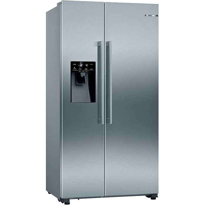 Buy Bosch Serie 6 American Sidebyside Fridge Freezer With Ice & Water