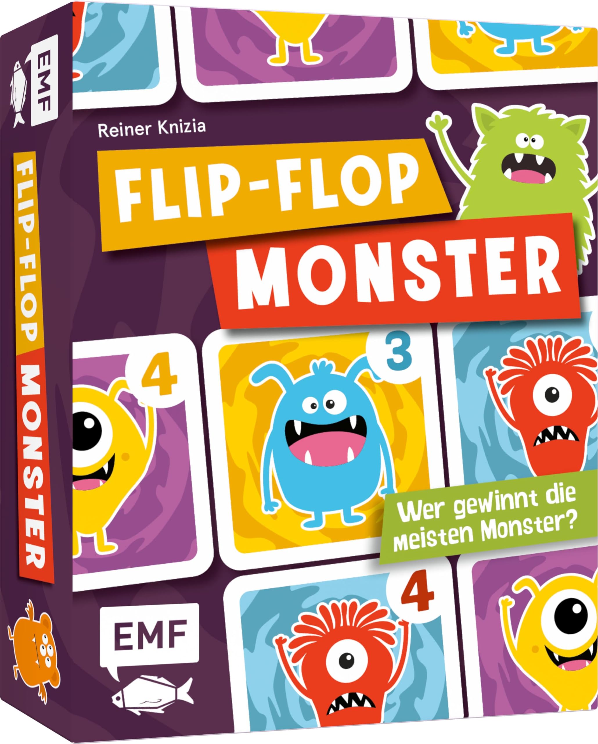Amazon.com: Memo-Spiel: Flip-Flop Monster : Knizia, Reiner: Toys